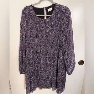 Aritzia Wilfred Daydreamer Dress in Wildberry Purple, SIZE 2XL.